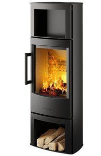 Сталева піч Miro 6 з відкритою нішею для дров 102621 фото